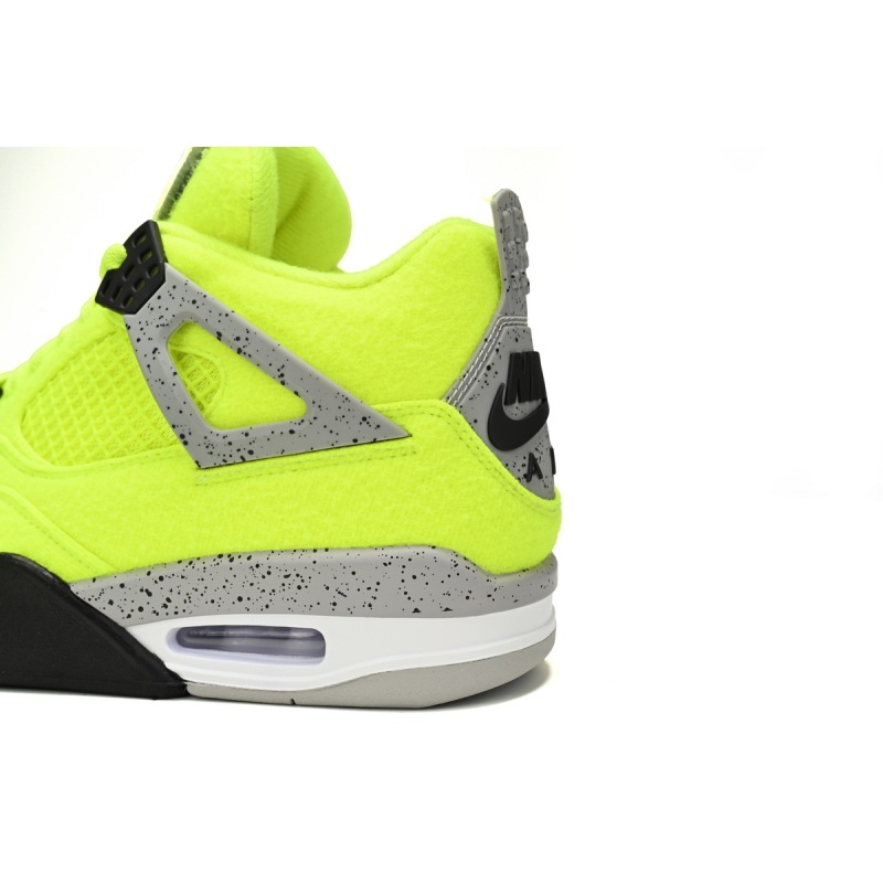 CocoKicks Jordan 4 Plush Fluorescent Yellow DV6773-700