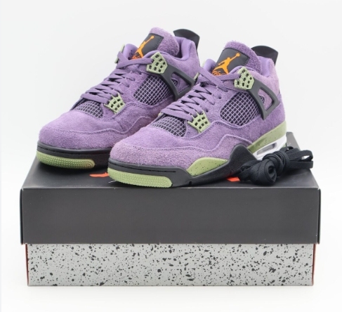 CocoKicks Jordan 4 Retro Canyon Purple AQ9129-500 review 