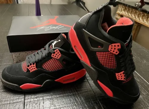 CocoKicks Jordan 4 Retro Red Thunder CT8527-016 review 