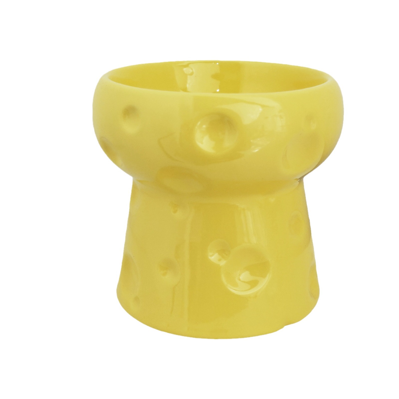 Cheese Heavy Ceramic Food Water Pet Bowl For Large Dog