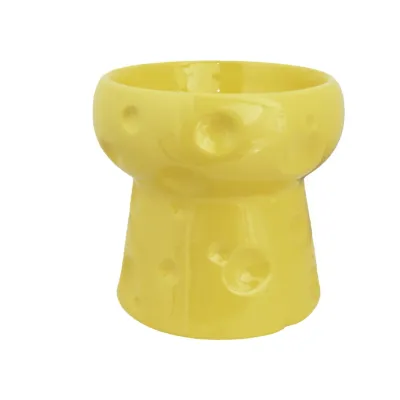 Cheese Heavy Ceramic Food Water Pet Bowl For Large Dog 01