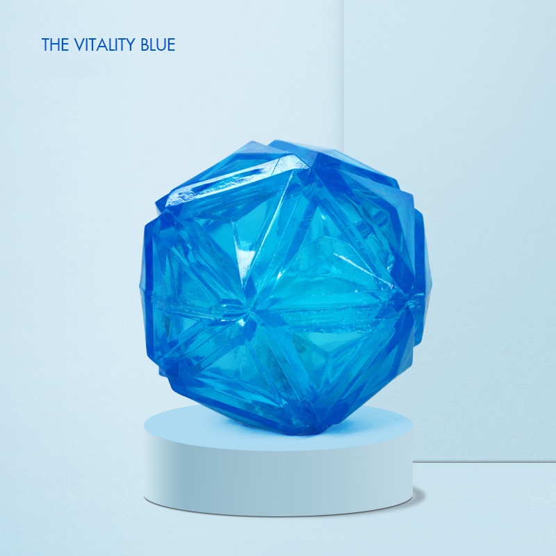 Diamond Glow in The Dark Dog Toys Ball Outdoor Interactive Dog Toys