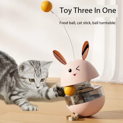 Dogs Mouse Slow Food Feeder, Pet Shaking Tumbler, Dog Dispensing Dog Pet Toy Ball 02