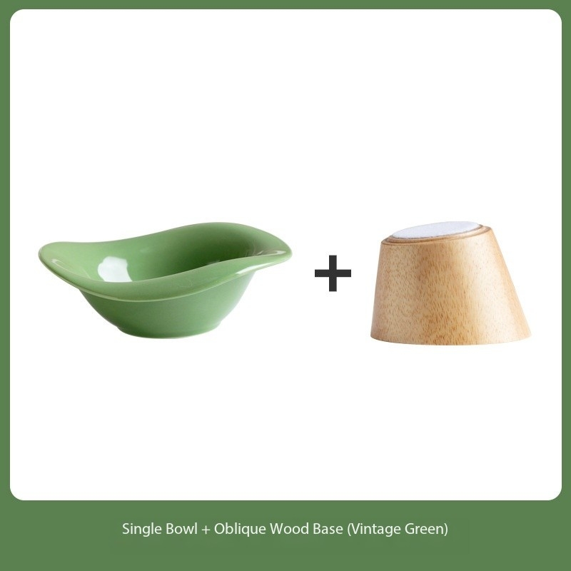 Cute Heavy Ceramic Water Food Large Dog Bowl