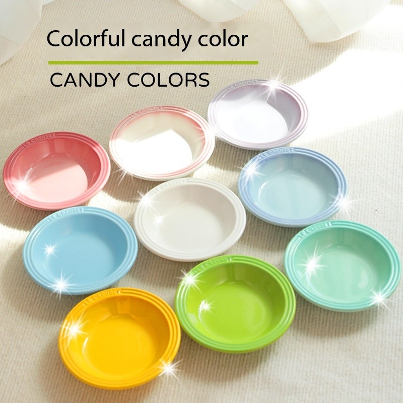 Gradient Ceramic Dog Food Dish Water Bowl