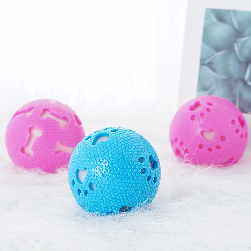 Pattern Lights up Interactive Bouncing Balls Glow in The Dark For Dog 