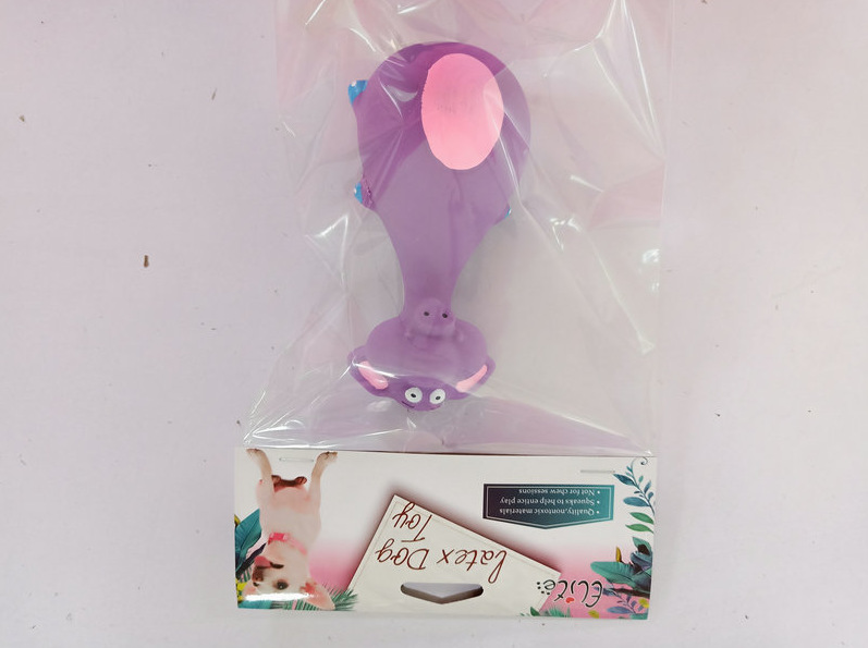 Pet Toy Dog Bite Resistant Latex Sound Soft Dog Playing Toys With Squeaky Animal Teddy Bear Shape Pet Dog Toy