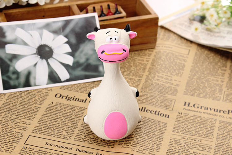 Pet Toy Dog Bite Resistant Latex Sound Soft Dog Playing Toys With Squeaky Animal Teddy Bear Shape Pet Dog Toy