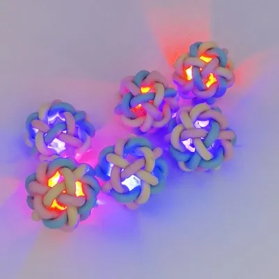 Rubber Interactive Dog Toys Glow in The Dark Dog Toys Ball  02