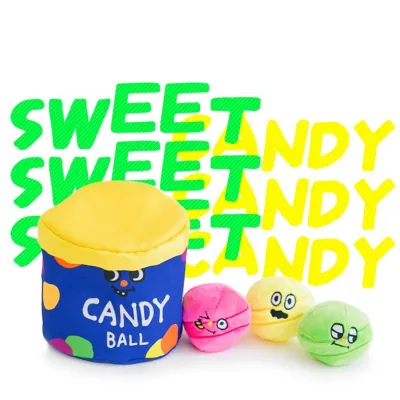 Smile Face Interactive TPR Dog Toys Ball Glow in The Dark  01