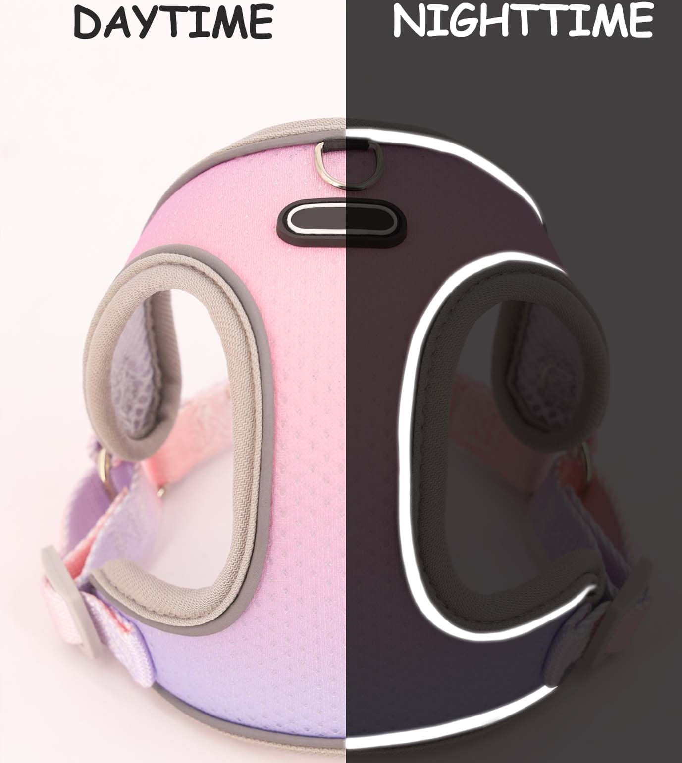 Reflective Adjustible Comfortable Small Dog Running and Walking Harness