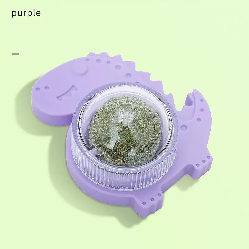 Dianosor Refillable Catnip Balls For Wall Kitten Big Cat