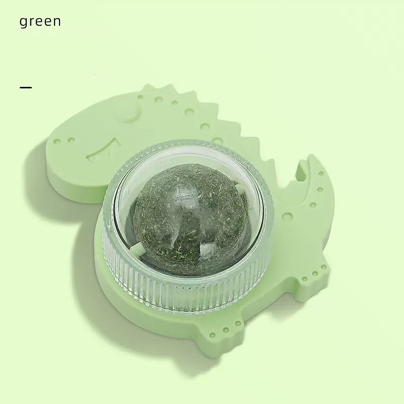 Dianosor Refillable Catnip Balls For Wall Kitten Big Cat