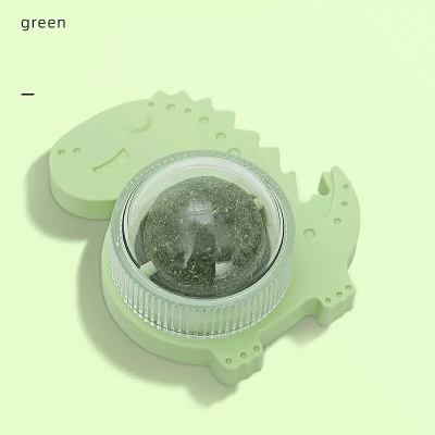 Dianosor Refillable Catnip Balls For Wall Kitten Big Cat 02