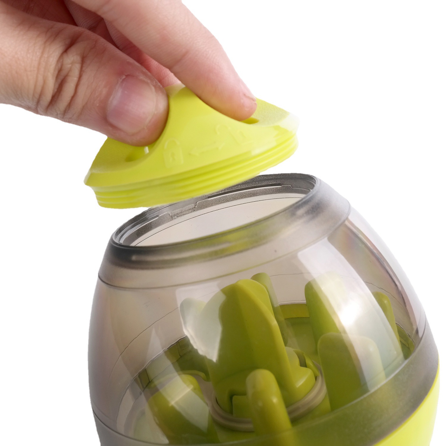 Egg Dogs Slow Food Feeder Interactive Plastic Dispenser Toy