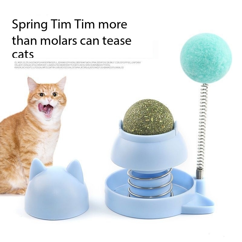 Shaking String Catnip Tumbler Catnip Ball Toy For Kitten Big Cat
