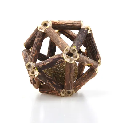 Silvervine Stick Catnip Kicker Ball Toy For Kitten 01