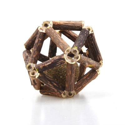 Silvervine Stick Catnip Kicker Ball Toy For Kitten 01