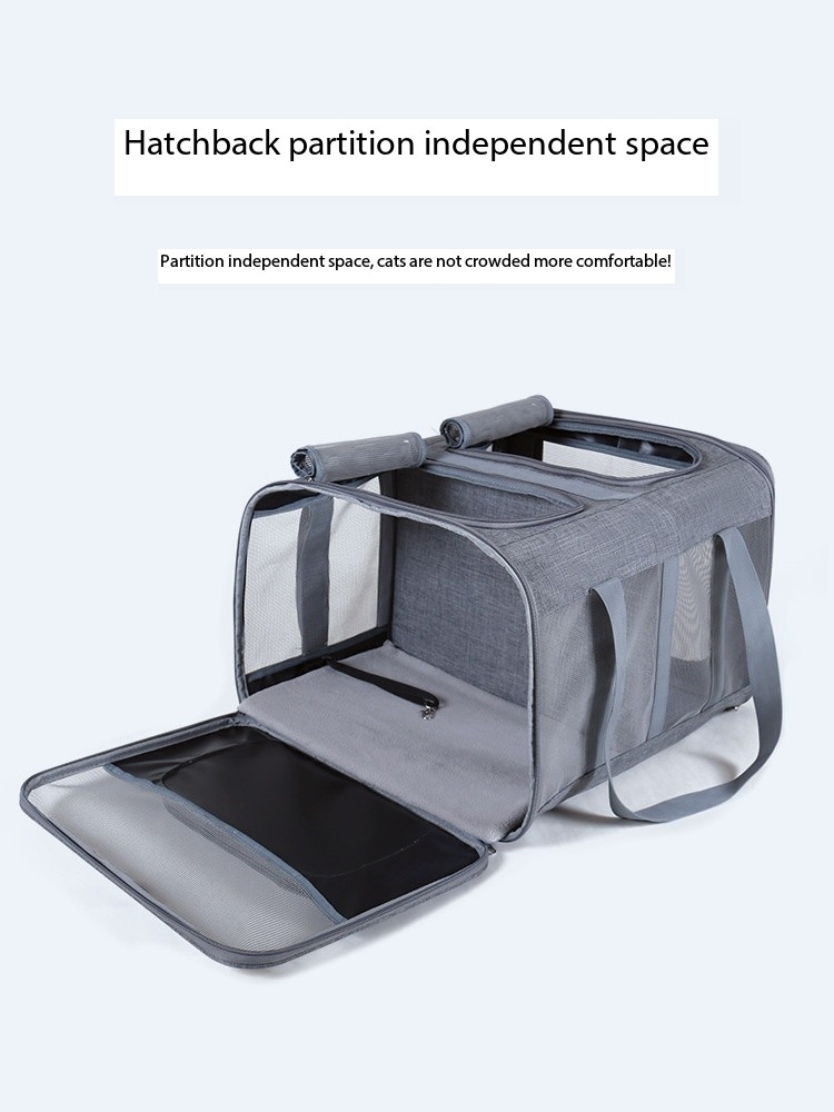 Double Canine Car Seats Bed For Medium Dog Travel Safety