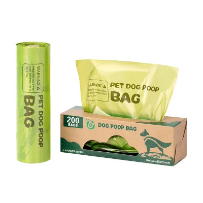 Lavender Scented Biodegradable Outdoor Eco Friendly Dog Poop Bags Container 01
