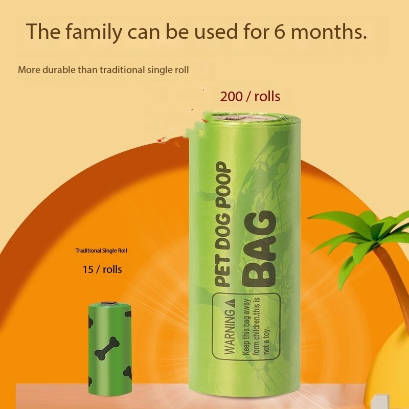 Lavender Scented Biodegradable Outdoor Eco Friendly Dog Poop Bags Container