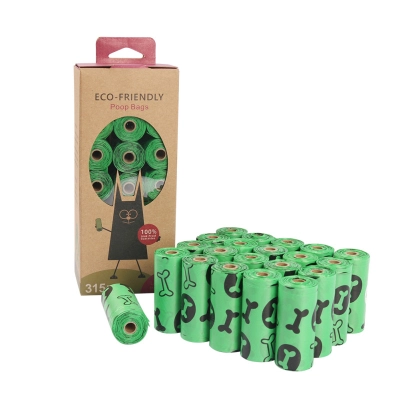 21 Rolls Biodegradable Outdoor Lavender Scented Eco Friendly Dog Poop Bags 02
