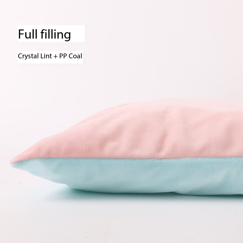 Rainbow Soft Small Dog Cough Bed Fluffy Cat With Removable Covers