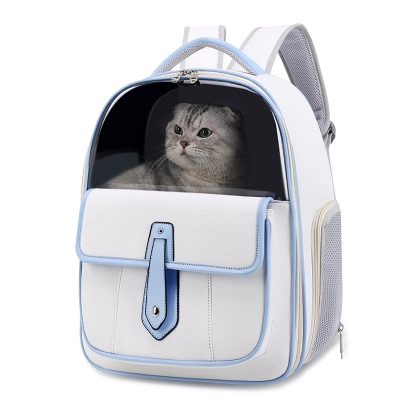 PU Waterproof Airline Approved Dog Carrier Cat Dog Bag For Travel 01