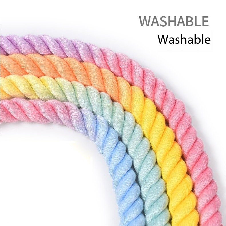 5 FT Dog Leash Handmade Braided Rope Dog Leash, Dog Training Leash, Walking leash for Cats or Dogs