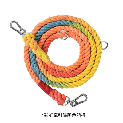 5 FT Dog Leash Handmade Braided Rope Dog Leash, Dog Training Leash, Walking leash for Cats or Dogs 02