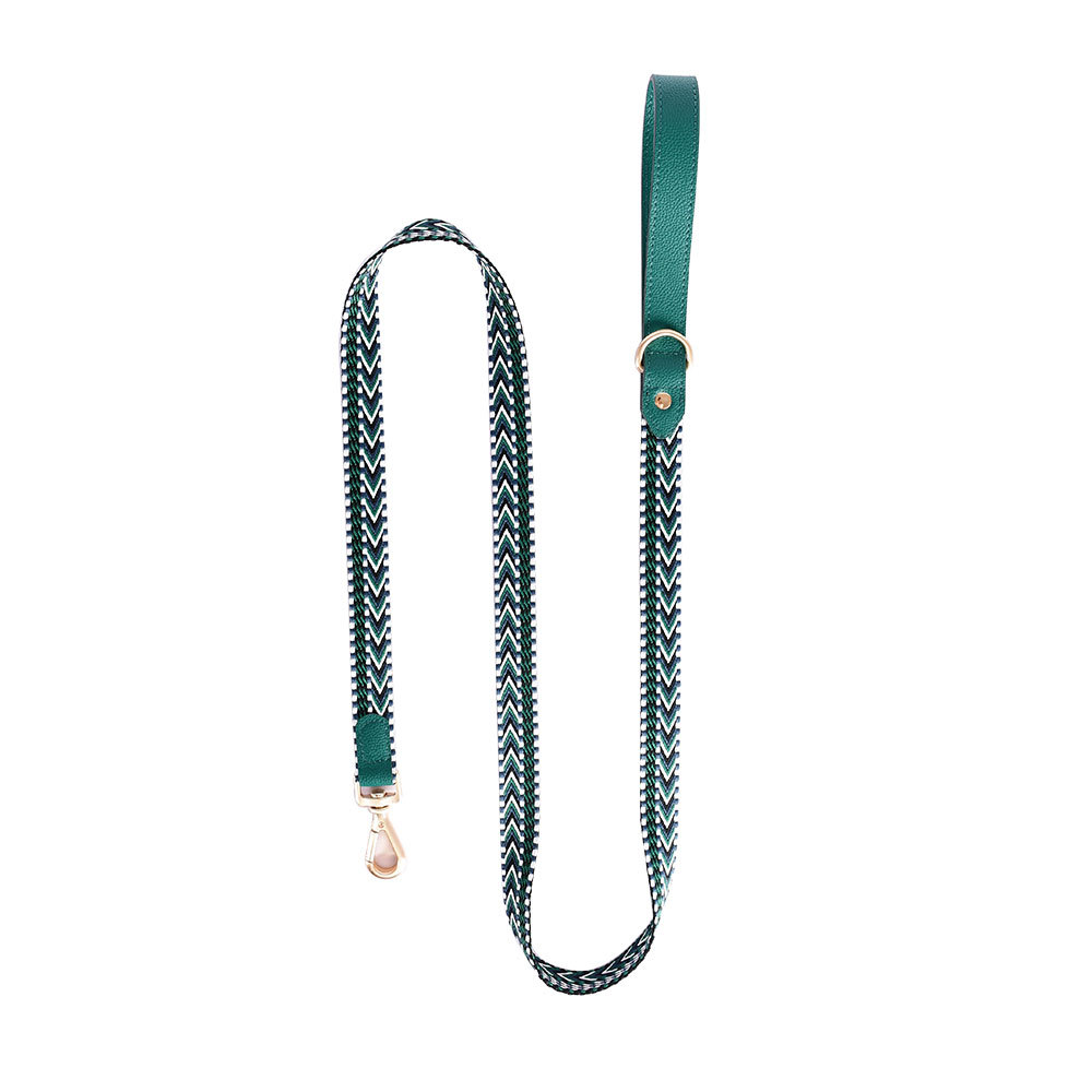 Braided Print Pattern Strong Rope Dog Leash For Dog WALKING