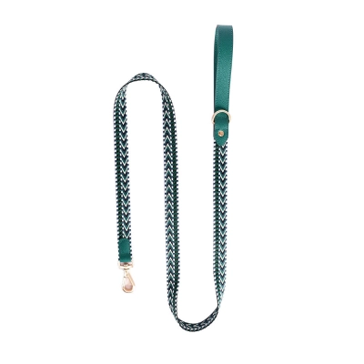 Braided Print Pattern Strong Rope Dog Leash For Dog WALKING 02