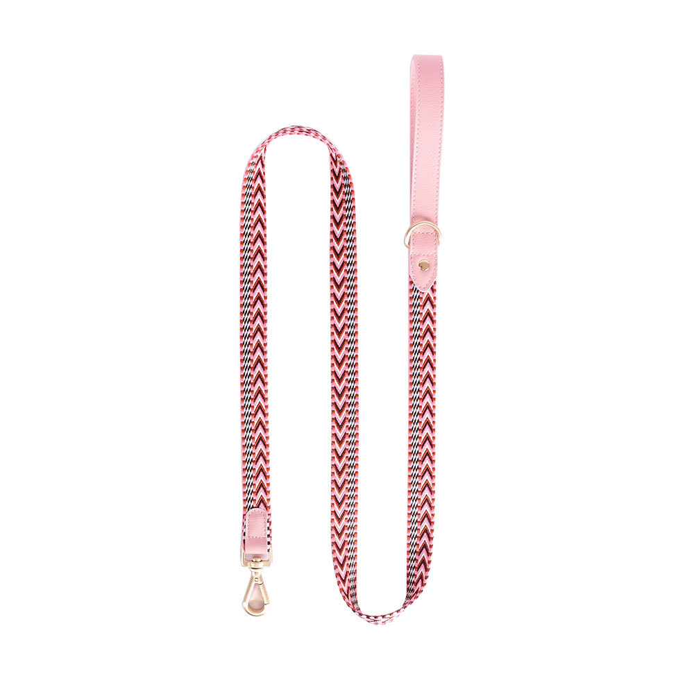 Braided Print Pattern Strong Rope Dog Leash For Dog WALKING