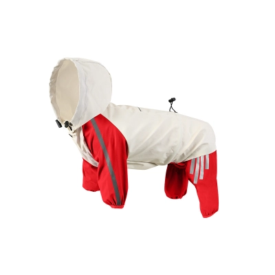 Waterproof Canine Raincoats Small Medium Lightweight Dog Raincoat With Legs 01