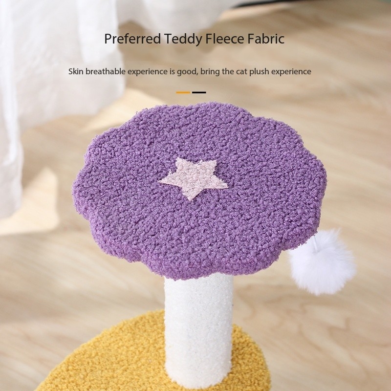 18 INCHES Moon Sisal Cat Scratch Tower Tree Preventing From Scratching Furniture