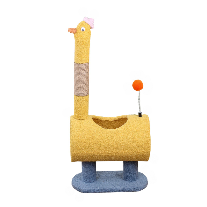 31 INCHES Sisal Cat Scratch Tower Tree Preventing From Scratching Funiture