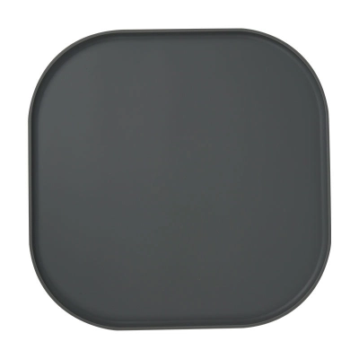 Square Silicone Dog Food And Water Bowl Mat For Under Dog Bowls 01