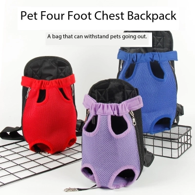 Soft Front Backpack Portable Cat Carrier for Travel 01