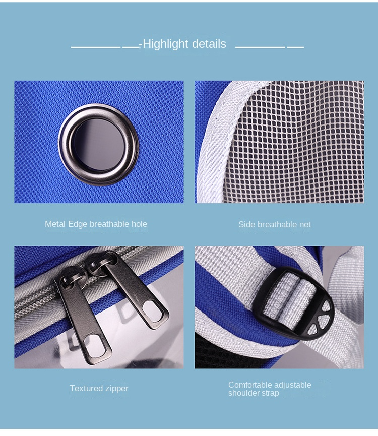 Soft Large Cat Sling Carrier for Heavy Cats