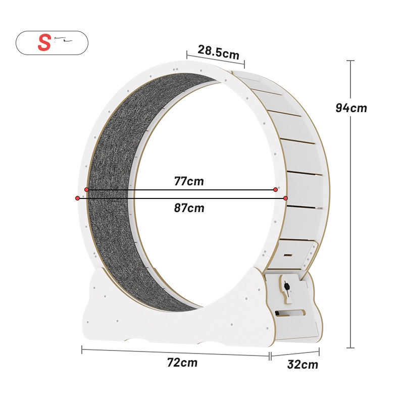 Cat Running Machine Large Cat Circle Treadmill For Indoor Cat