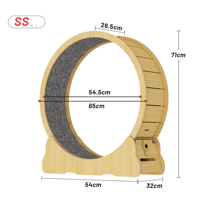 Cat Running Machine Large Cat Circle Treadmill For Indoor Cat