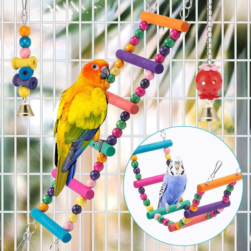 Factory Wholesale Bird Toy for Parakeets Cockatiels Parrots
