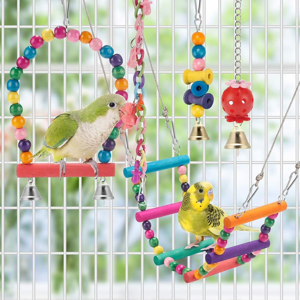 Factory Wholesale Bird Toy for Parakeets Cockatiels Parrots