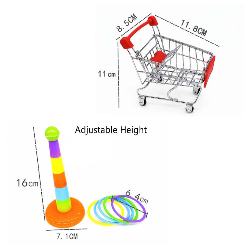 Plastic Chew Interactive Bird Stroller Bell Toy for Parrot Cockatiels Parakeets