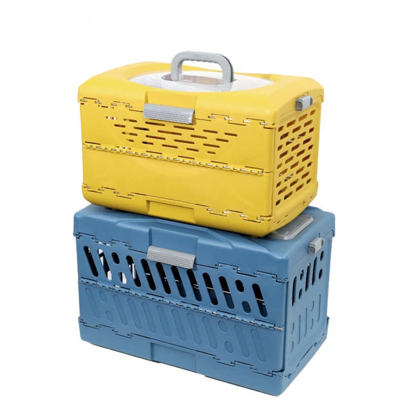 Portable Airline Approved Travel Crate For Medium Dog Carrier