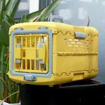 Portable Airline Approved Travel Crate For Medium Dog Carrier
