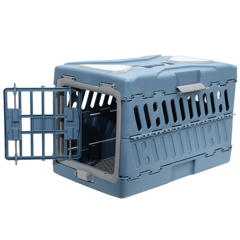 Portable Airline Approved Travel Crate For Medium Dog Carrier