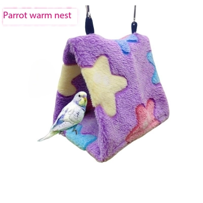 Plush Warm Nest for Pregnant Hamster Pigeon 01