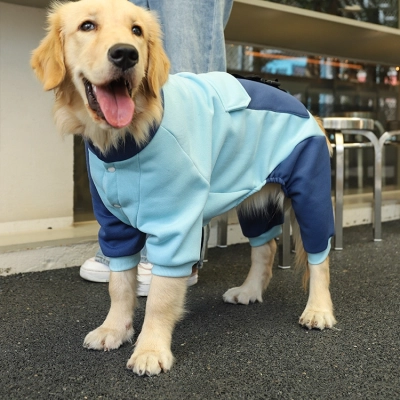 Simple Pet Clothes 3XL-7XL Large Dog Four-Leg Sweatshirt 02