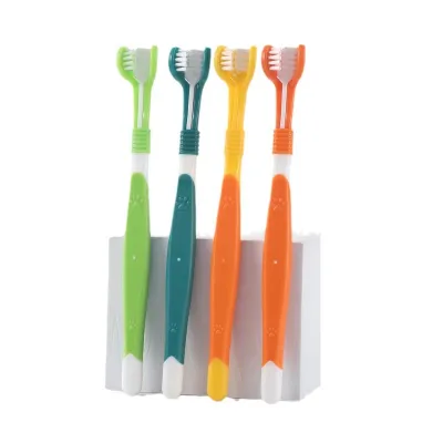 3-Sides Canine Toothbrush For Small Large Dog Dental Brush 01